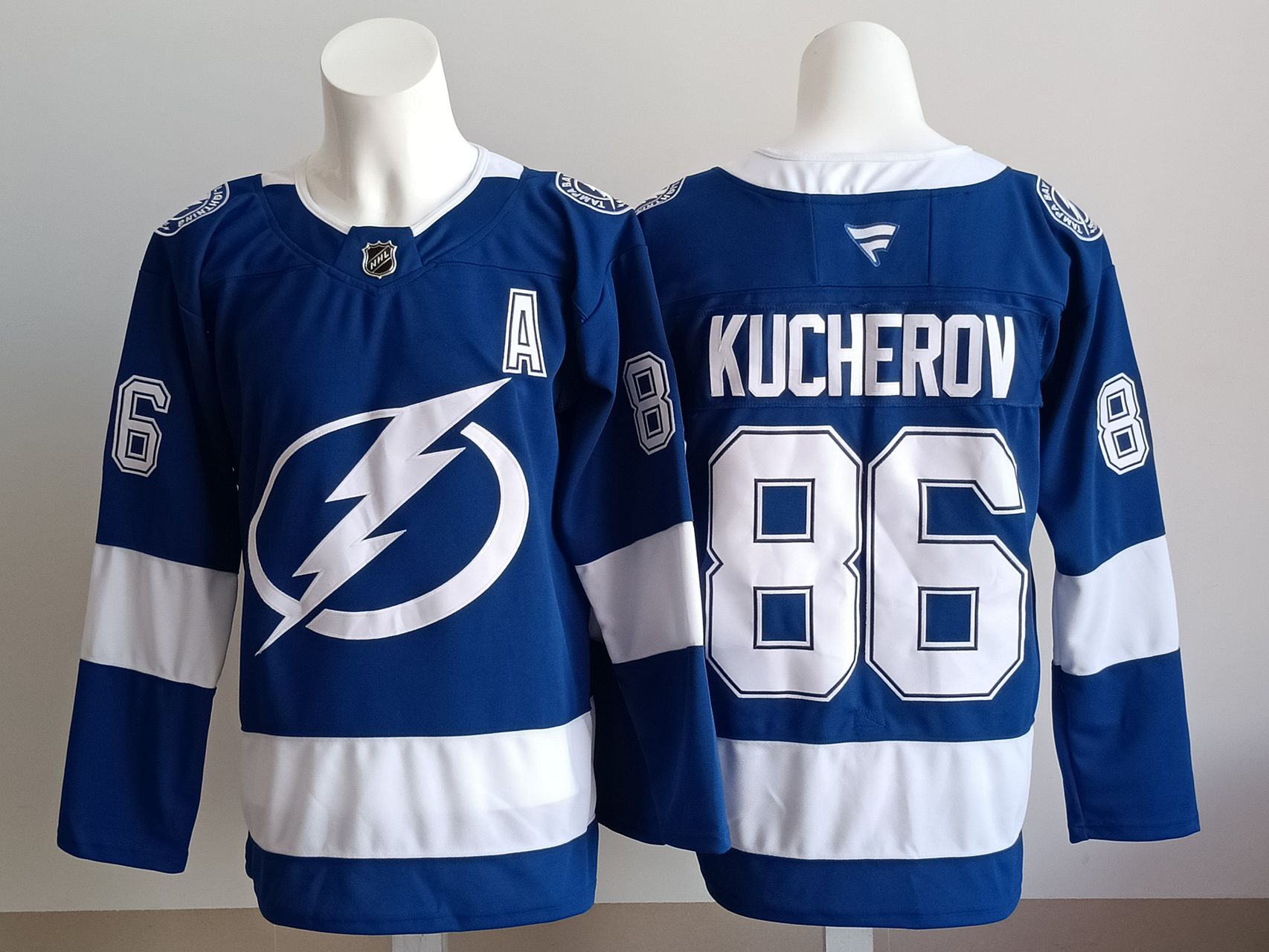 Men Tampa Bay Lightning #86 Kucherov Blue 2025 NHL Jersey style 001->tampa bay lightning->NHL Jersey